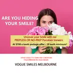 VOGUE SMILES MELBOURNE - Porcelain Veneer Cosmetic - Melbourne CBD, VIC, Australia