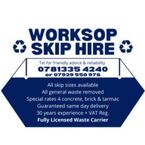 Worksop Skip Hire - Nottinghamshire, Nottinghamshire, United Kingdom