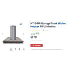 Superior HVAC Service Shop NTI S40 Storage Tank Water Heater 40 US Gallon - Tornoto, ON, Canada