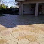 stamped driveway