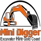 Mini Digger Excavator Hire Gold Coast - Tallebudgera, QLD, Australia