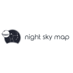 Night Sky Map - Mildenhall, Suffolk, United Kingdom