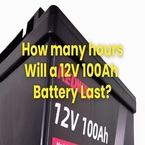 12v 100ah Battery - Abbott, TX, USA