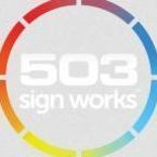 503 Sign works - Beaverton, OR, USA