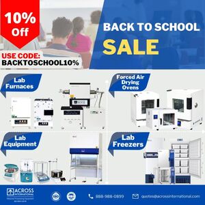 Lab Equipment Manufacturer & Supplier | Back to School Sale up to 10% off | Across International
