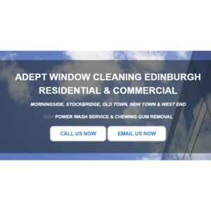 Adept Window Cleaning Ltd - Edinburgh, East Lothian, United Kingdom