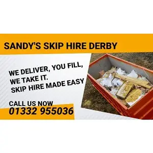 Sandy\'s Skip Hire Derby - Derby, Derbyshire, United Kingdom