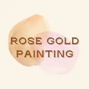 Rose Gold Painting - Red Deer, AB, Canada