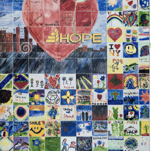 Rhode Island 9-11 Wall of Hope Monument - Providence, RI, USA