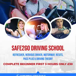 Safe2go Driving School - BISHOP AUCKLAND, County Durham, United Kingdom