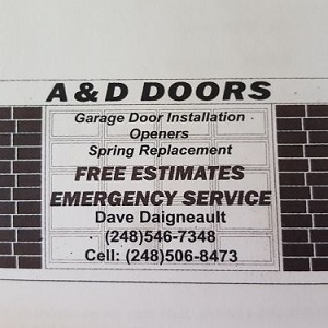 A & D Doors - Hazel Park, MI, USA