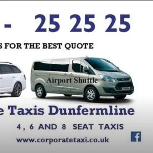 Corporate Taxi Dunfermline - Dunfermline, Fife, United Kingdom
