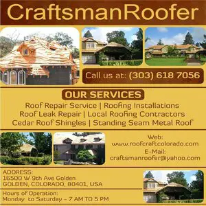 Craftsman Roofers | Roof repair service in Golden - Golden, CO, USA