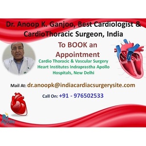 Dr. Anoop K. Ganjoo, Best Cardiologist & CardioThoracic Surgeon