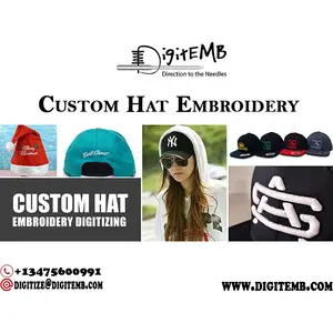 Custom Hat Embroidery - New York, NY, USA