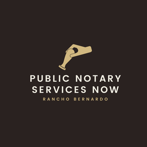 Public Notary Services Now Rancho Bernardo - San Diego, CA, USA