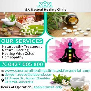 S A Natural Healing Clinic - Mount Gambier, SA, Australia