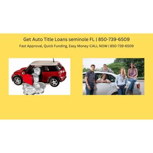 Get Auto Title Loans Seminole FL