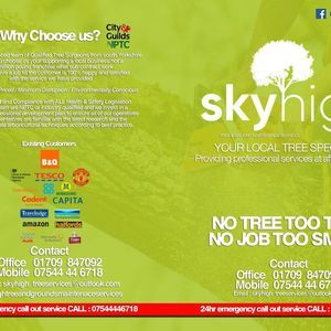 Sky High Tree Services & Ground Maintenance - Rotherham, South Yorkshire, United Kingdom