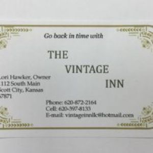 The Vintage Inn - Scott City, KS, USA
